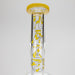 Haze | 8.5″ Weed Leaf Bent Neck Glass Bong – Jade Yellow (Mini-E) Glass Bong Canadian Distributor