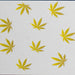 Haze | 8.5″ Weed Leaf Bent Neck Glass Bong – Jade Yellow (Mini-E) Glass Bong Canadian Distributor