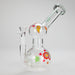 Haze | 4″ Mini Flower Bubble Glass Bong – Charcoal Black (Mini-F) Glass Bong Canadian Distributor