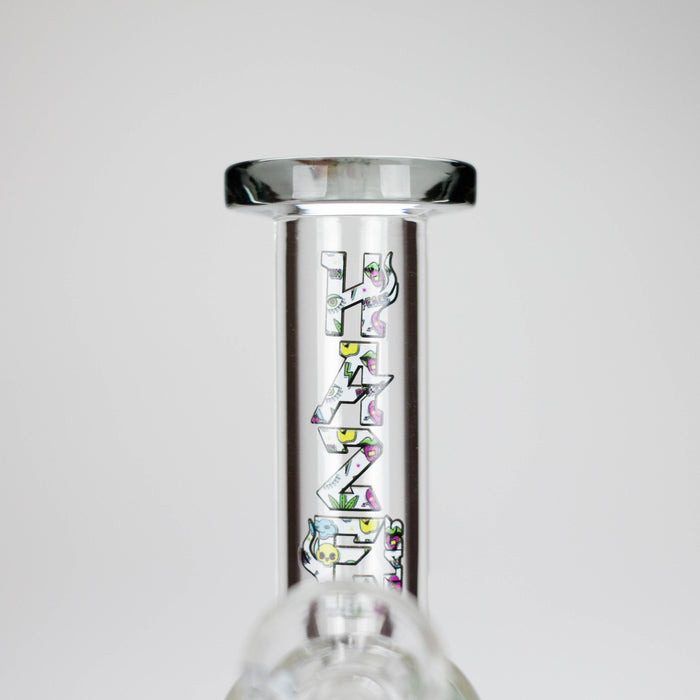 Haze | 7″ Skull Glass Bubbler – Charcoal Black (Mini-H) Glass Bong Canadian Distributor