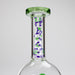 Haze | 8″ Trippy Bubble Dab Rig – Green (Mini-J) Glass Bong Canadian Distributor