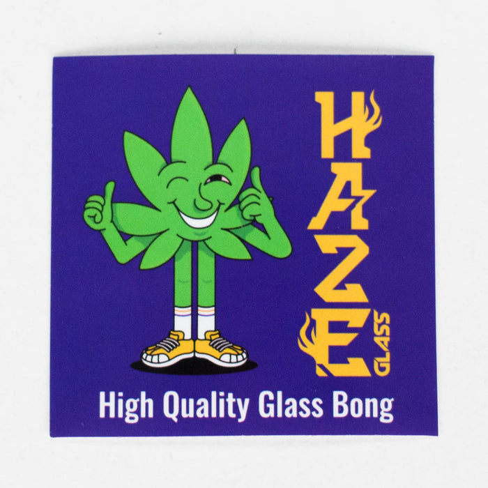 Haze | 8.5″ ROCK’N’ROLL Glass Rig – Teal (Mini-L) Glass Bong Canadian Distributor