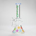 Haze | 8.5″ Colorful Chill Rig – Jade Blue (Mini-K) Glass Bong Canadian Distributor