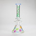 Haze | 8.5″ Colorful Chill Rig – Jade Blue (Mini-K) Glass Bong Canadian Distributor
