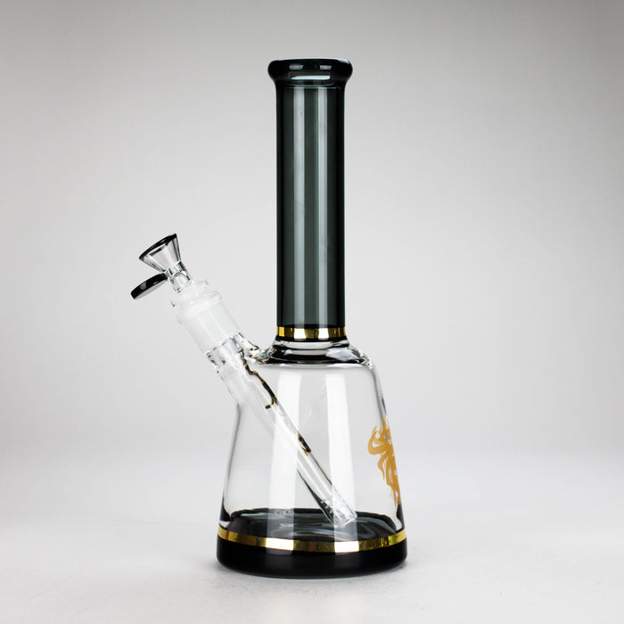 Xtreme | 11″ Color Tube Beaker Bong – (XTR-212) Glass Bong Canadian Distributor