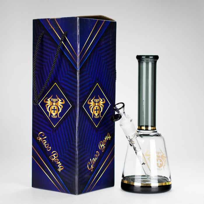 Xtreme | 11″ Color Tube Beaker Bong – (XTR-212) Glass Bong Canadian Distributor