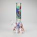 10" Comic Design Glass Beaker Bong – 14mm Bowl Joint Glass Bong 777 Smoke Design3