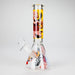 10" Comic Design Glass Beaker Bong – 14mm Bowl Joint Glass Bong 777 Smoke Design4