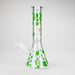 10" Lucky Clover Glass Beaker Bong – 14mm Bowl Joint Glass Bong 777 Smoke