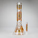 14" Flower Design Glass Bong – 7mm Thick with Ice Catcher Glass Bong 777 Smoke