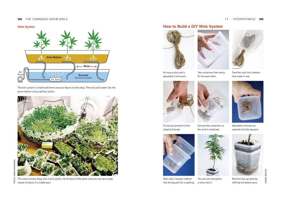The Cannabis Grow Bible, 4th Edition Toy · Book Green Candy Press
