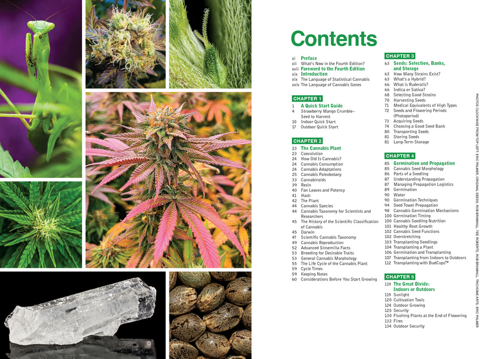 The Cannabis Grow Bible, 4th Edition Toy · Book Green Candy Press