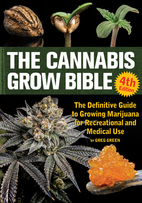 The Cannabis Grow Bible, 4th Edition Toy · Book Green Candy Press