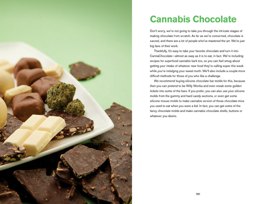The Marijuana Chef Cookbook Toy · Book Green Candy Press