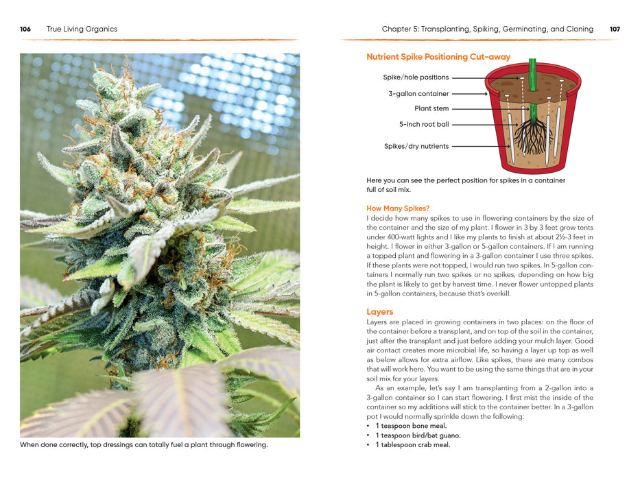 True Living Organics, Druid's Edition Book Green Candy Press