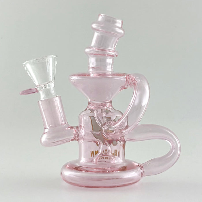 Wellcann | 5” Recycler Dab Rig – Circ Perc Glass Bong Super Supplys Inc