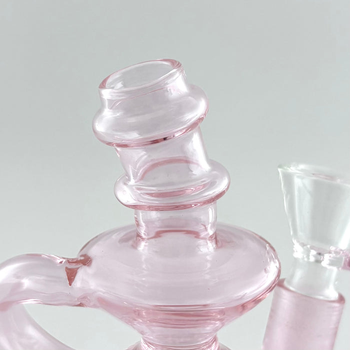 Wellcann | 5” Recycler Dab Rig – Circ Perc Glass Bong Super Supplys Inc