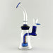 Toke | 8” Glass Dab Rig - Circ Perc Glass Rig Super Supplys Inc Blue