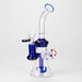 Dank | 8" Mushroom Pendent Glass Bong Glass Bong Super Supplys Inc Blue