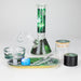10-in-1 Smoke Set with Weed Design – Complete Smoking Kit Glass Bong 777 Smoke
