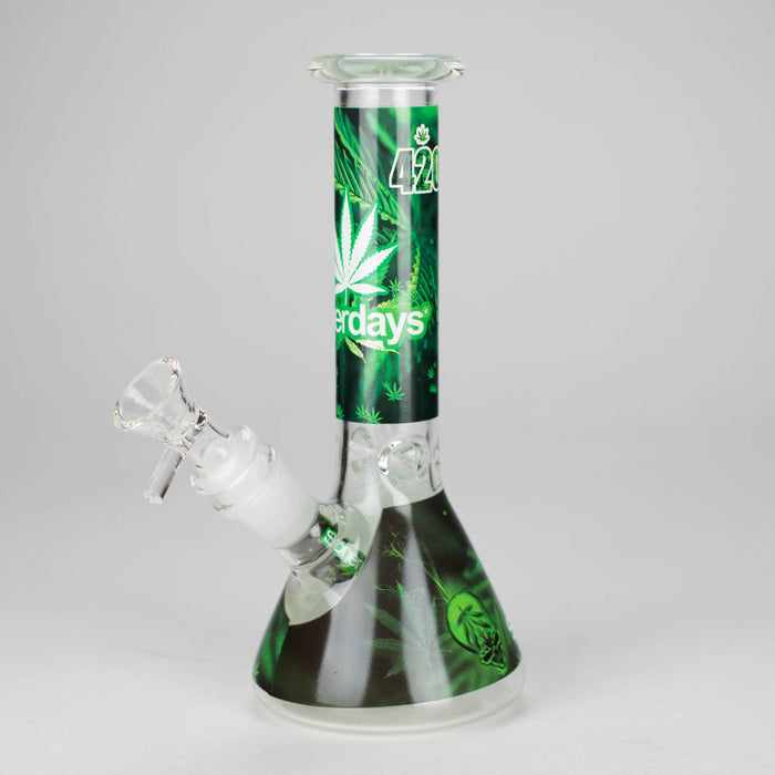 10-in-1 Smoke Set with Weed Design – Complete Smoking Kit Glass Bong 777 Smoke