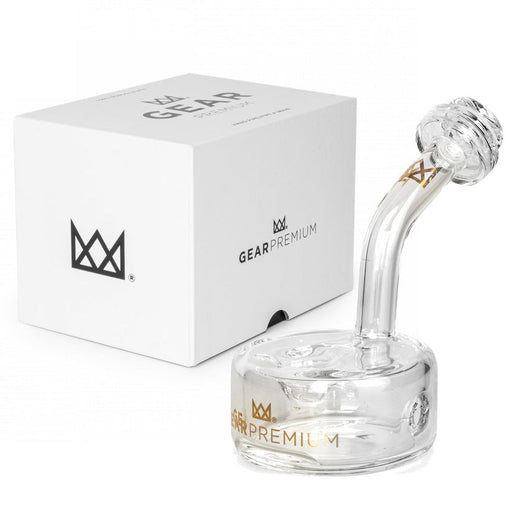 GEAR Premium® | 4" Logan Puck Hand Pipe Glass Pipe West Coast Gifts
