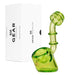 GEAR Premium® | 4" Odin Upright Sherlock Hand Pipe Glass Pipe West Coast Gifts Lime Green
