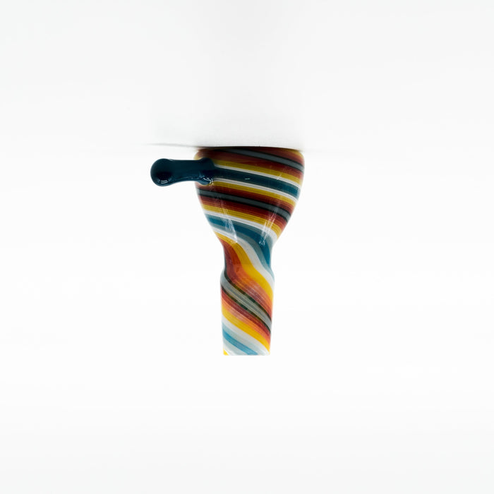 14mm Wig Wag Joint Bong Bowl - Assorted Colors Bowl · Popper Small Biz Distributors