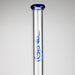 Genie | 24" 12-Arm 9mm Colored Bottom Glass Water Bong [F7-004-1] Glass Bong ONE