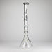 Genie | 19.5" 9mm Curved Shaft Glass Beaker Bong [F7-002-1] Glass Bong ONE