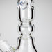 Genie | 19.5" 9mm Curved Shaft Glass Beaker Bong [F7-002-1] Glass Bong ONE