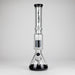 Genie | 17.5" 10-Arm 9mm Colored Bottom Glass Bong [GE4180] Glass Bong ONE