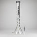 Genie | 19.5" 9mm Curved Shaft Glass Beaker Bong [F7-002-1] Glass Bong ONE