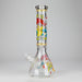 14" PK Cartoon Glow In The Dark 9mm Glass Bong [PIP863] Glass Bong NIBO Distribution Design A