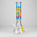 14" PK Cartoon Glow In The Dark 9mm Glass Bong [PIP863] Glass Bong NIBO Distribution Design C