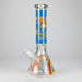 14" PK Cartoon Glow In The Dark 9mm Glass Bong [PIP863] Glass Bong NIBO Distribution Design D