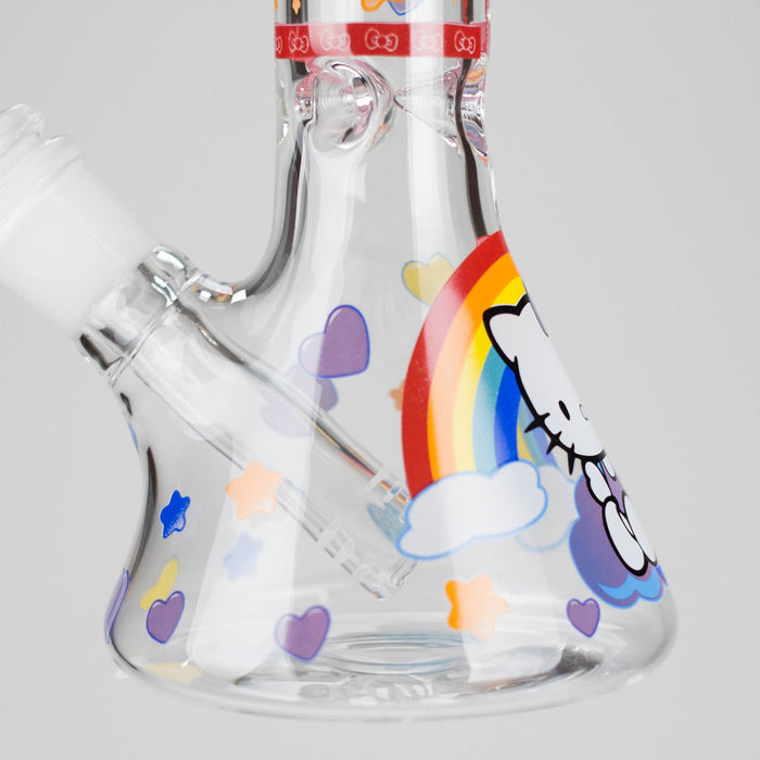 7.5" Glow-in-the-Dark PK Cartoon Beaker Bong – [PIP880] Glass Bong NIBO Distribution