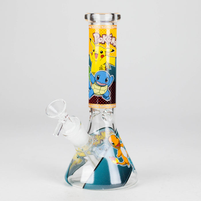 7.5" Glow-in-the-Dark PK Cartoon Beaker Bong – [PIP880] Glass Bong NIBO Distribution Design B