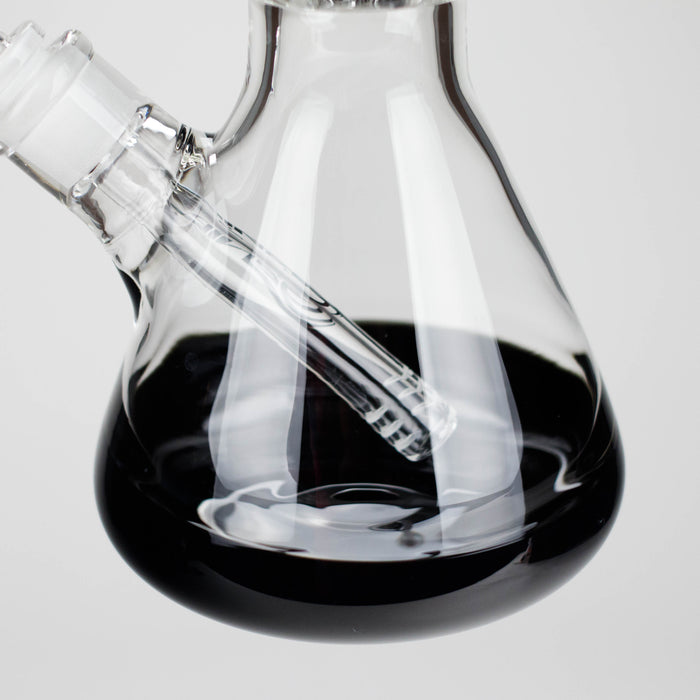 Genie | 17.5" 10-Arm 9mm Colored Bottom Glass Bong [GE4180] Glass Bong ONE