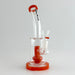 Wicked | 8" Dome Perc Dab Rig Glass Bong Super Supplys Inc Orange