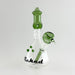 Wicked | 7" Twisted Water Pipe Glass Bong Super Supplys Inc Green