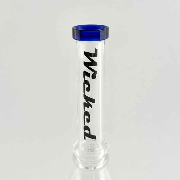 Wicked | 8" Beaker-Style Dab Rig Glass Bong Super Supplys Inc