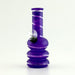 6" Glass Water Pipe – 10 Assorted Colours Glass Bong Super Supplys Inc Purple