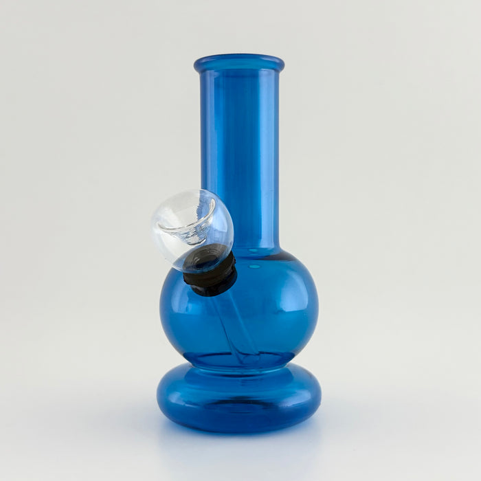 5" Colour Water Pipe - 10 Assorted Colours Glass Bong Super Supplys Inc Blue