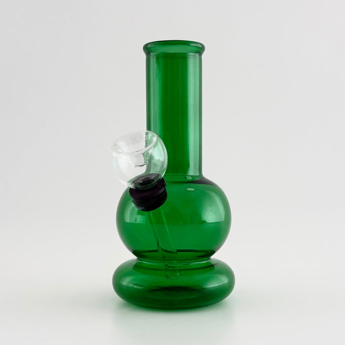 5" Colour Water Pipe - 10 Assorted Colours Glass Bong Super Supplys Inc Green