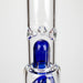 13" Color Accented Glass Water Bong with Coil Percolator & Splash Guard Glass Bong 777 Smoke