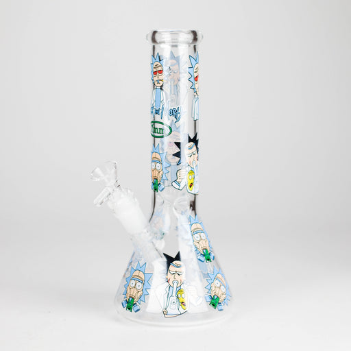 10" Cartoon Glass Bong – Fun & Functional Smoking Piece Glass Bong 777 Smoke