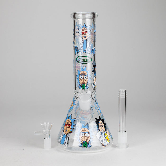 10" Cartoon Glass Bong – Fun & Functional Smoking Piece Glass Bong 777 Smoke