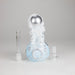 7" 3D Astronaut Glass Bong – Space Inspired Water Pipe Glass Bong 777 Smoke