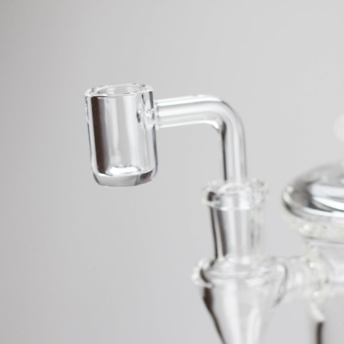 9" HCOMB HEX ETCHED CAPSULE RIG - 60MM Glass Rig PINNACLE DISTRIBUTORS INC.